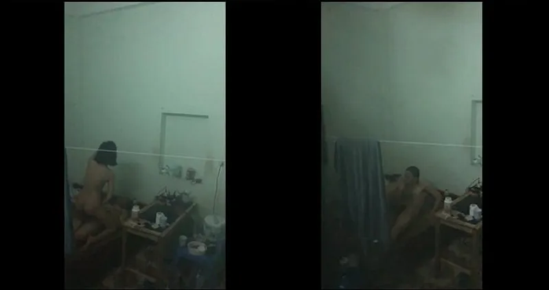 Quay lén em nhà cạnh bên và bạn trai làm tình